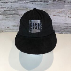 𝅺the Lab Black Promo Strap Back Hat Vintage